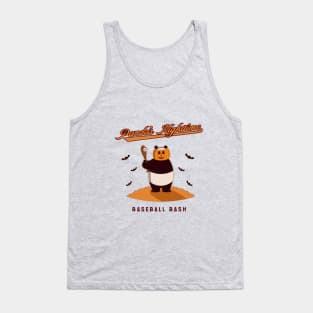 Pumpkin Panda: Baseball Bash Tank Top